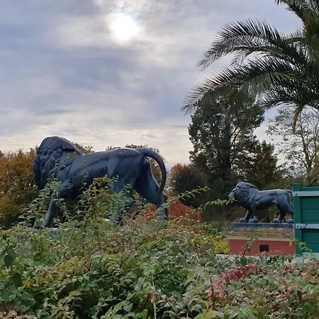 Gruener Fuerst Mit Sitzecke Im Innenhof & Naehe Park & Erdgeschoss Bad Muskau